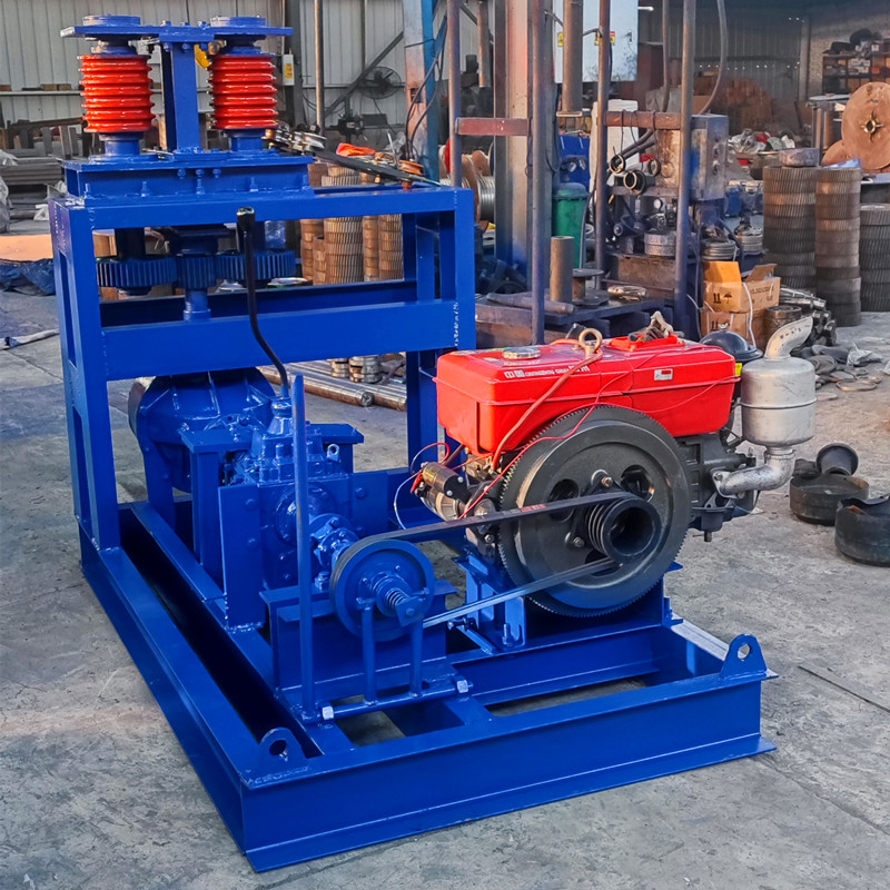 立式循环挂点卷扬机