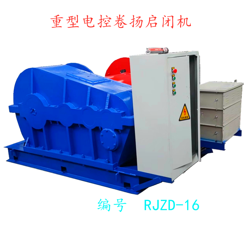 立式循环卷扬机结构示意图