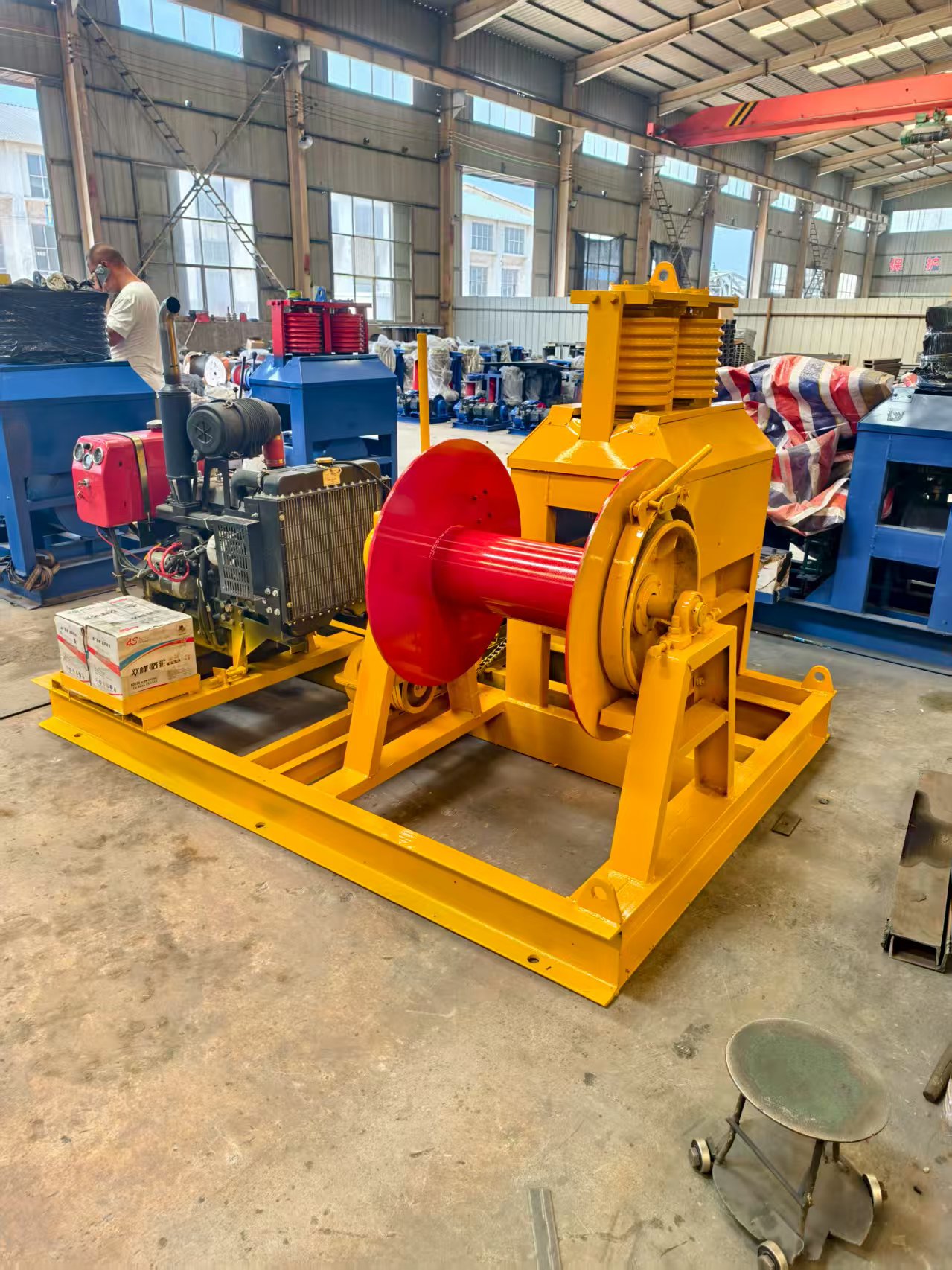 外挂变频卷扬机应用场景